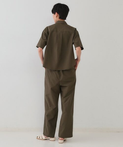 OPAQUE.CLIP / オペーク ドット クリップ サロペット・オールインワン | シャツオールインワン【洗濯機洗い可】 | 詳細10