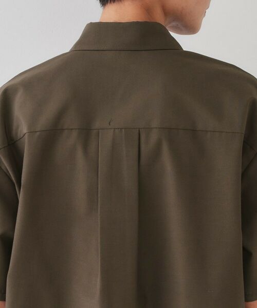 OPAQUE.CLIP / オペーク ドット クリップ サロペット・オールインワン | シャツオールインワン【洗濯機洗い可】 | 詳細12