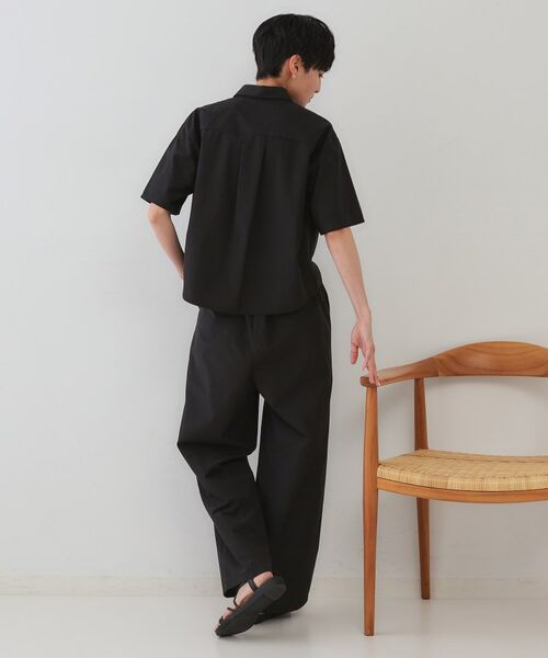 OPAQUE.CLIP / オペーク ドット クリップ サロペット・オールインワン | シャツオールインワン【洗濯機洗い可】 | 詳細3