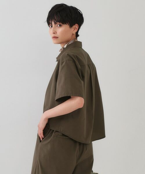 OPAQUE.CLIP / オペーク ドット クリップ サロペット・オールインワン | シャツオールインワン【洗濯機洗い可】 | 詳細5