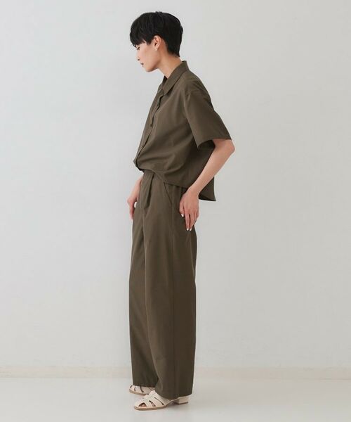 OPAQUE.CLIP / オペーク ドット クリップ サロペット・オールインワン | シャツオールインワン【洗濯機洗い可】 | 詳細9