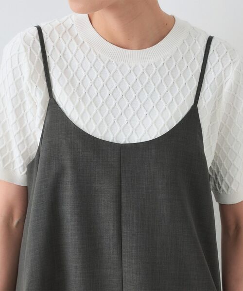 OPAQUE.CLIP / オペーク ドット クリップ ロング・マキシ丈ワンピース | リネンライクキャミワンピース【洗濯機洗い可】 | 詳細16