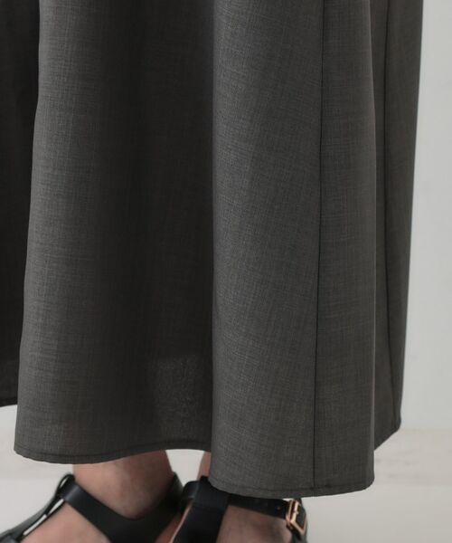 OPAQUE.CLIP / オペーク ドット クリップ ロング・マキシ丈ワンピース | リネンライクキャミワンピース【洗濯機洗い可】 | 詳細20