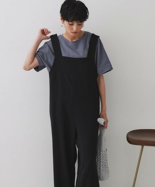 OPAQUE.CLIP / オペーク ドット クリップ サロペット・オールインワン | イージーサロペット【洗濯機洗い可】 | 詳細1