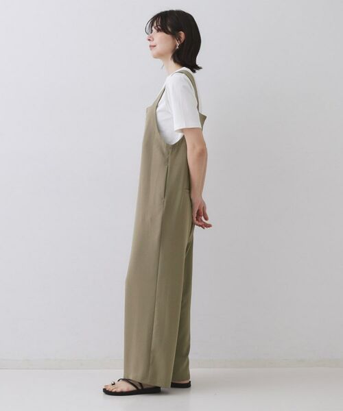 OPAQUE.CLIP / オペーク ドット クリップ サロペット・オールインワン | イージーサロペット【洗濯機洗い可】 | 詳細10