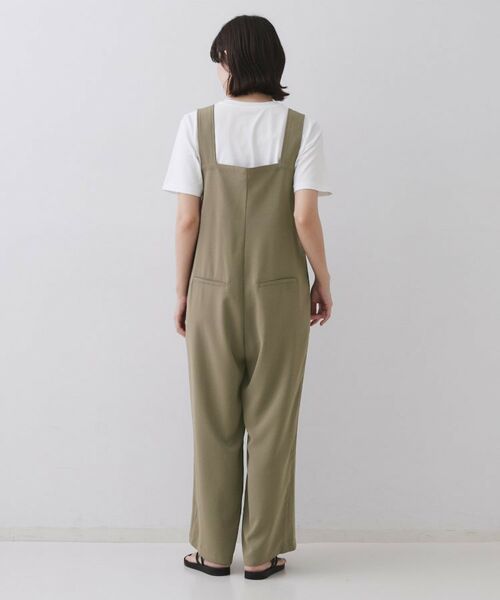 OPAQUE.CLIP / オペーク ドット クリップ サロペット・オールインワン | イージーサロペット【洗濯機洗い可】 | 詳細11