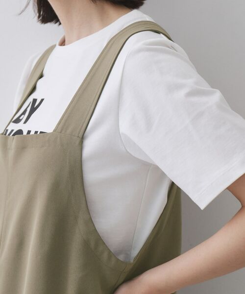 OPAQUE.CLIP / オペーク ドット クリップ サロペット・オールインワン | イージーサロペット【洗濯機洗い可】 | 詳細13