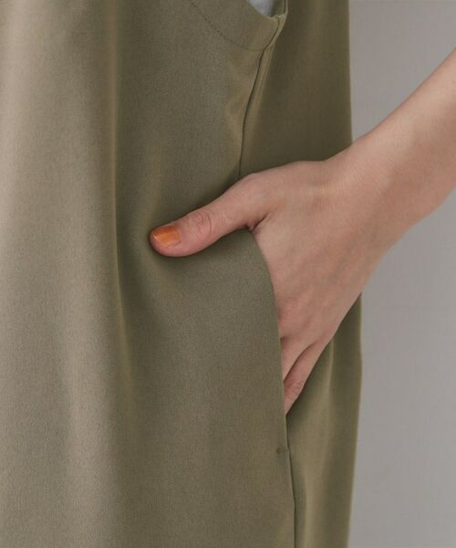 OPAQUE.CLIP / オペーク ドット クリップ サロペット・オールインワン | イージーサロペット【洗濯機洗い可】 | 詳細14