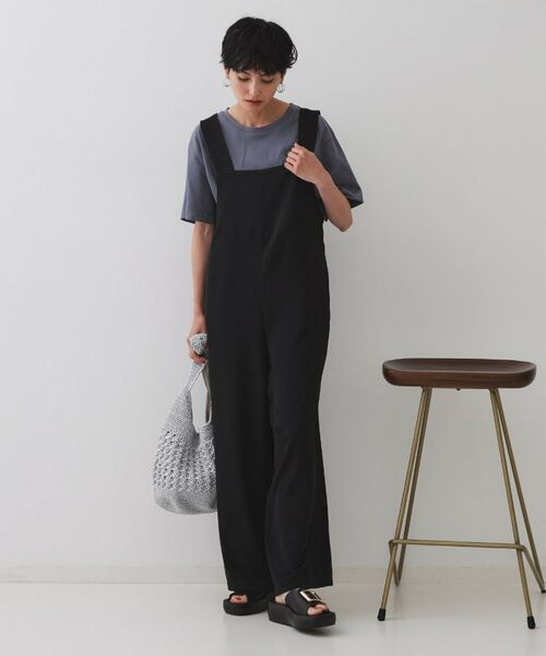 OPAQUE.CLIP / オペーク ドット クリップ サロペット・オールインワン | イージーサロペット【洗濯機洗い可】 | 詳細2