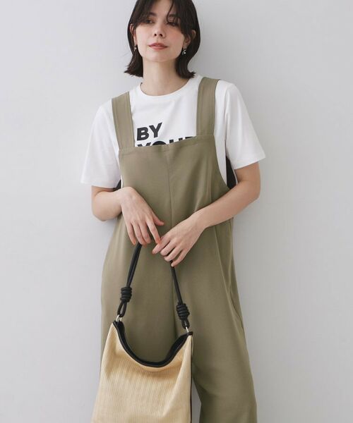 OPAQUE.CLIP / オペーク ドット クリップ サロペット・オールインワン | イージーサロペット【洗濯機洗い可】 | 詳細5