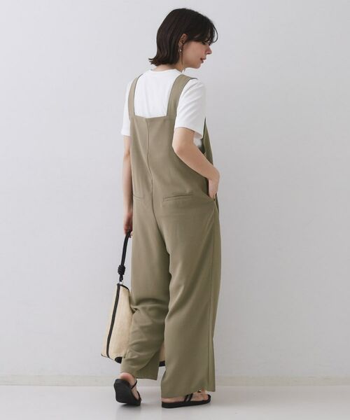 OPAQUE.CLIP / オペーク ドット クリップ サロペット・オールインワン | イージーサロペット【洗濯機洗い可】 | 詳細7