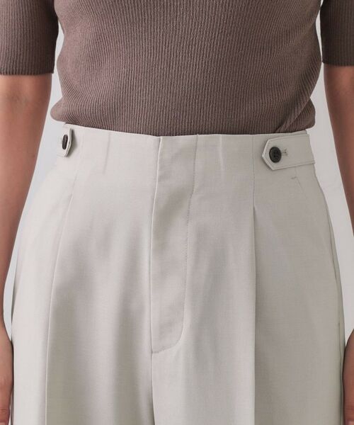 OPAQUE.CLIP / オペーク ドット クリップ パンツ | ストレッチデザインワイドパンツ/セットアップ対応可【UV/接触冷感/洗濯機洗い可/抗ピル】 | 詳細11