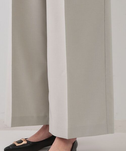 OPAQUE.CLIP / オペーク ドット クリップ パンツ | ストレッチデザインワイドパンツ/セットアップ対応可【UV/接触冷感/洗濯機洗い可/抗ピル】 | 詳細15