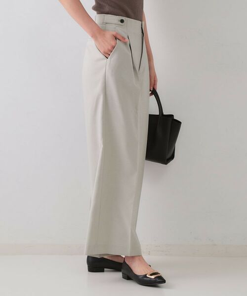 OPAQUE.CLIP / オペーク ドット クリップ パンツ | ストレッチデザインワイドパンツ/セットアップ対応可【UV/接触冷感/洗濯機洗い可/抗ピル】 | 詳細4