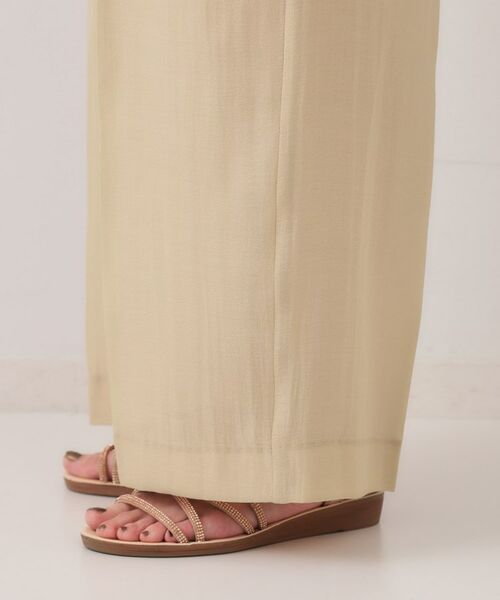 OPAQUE.CLIP / オペーク ドット クリップ パンツ | シアータックワイドパンツ【洗濯機洗い可】 | 詳細15