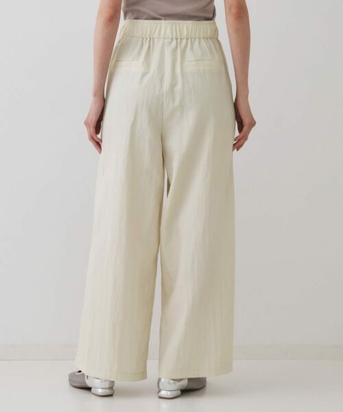 OPAQUE.CLIP / オペーク ドット クリップ パンツ | ナイロン混イージーワイドパンツ【洗濯機洗い可】 | 詳細11