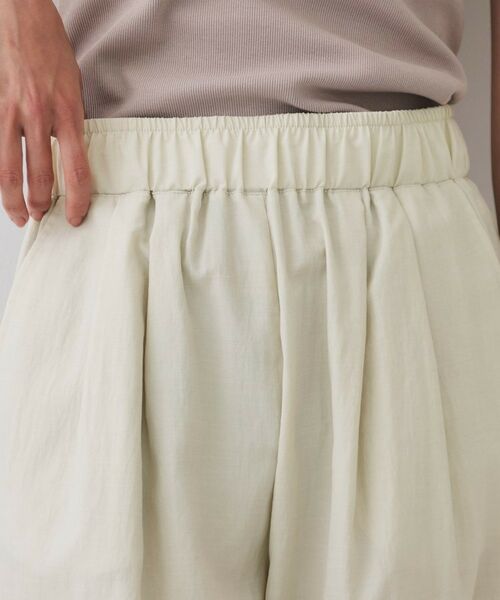 OPAQUE.CLIP / オペーク ドット クリップ パンツ | ナイロン混イージーワイドパンツ【洗濯機洗い可】 | 詳細12