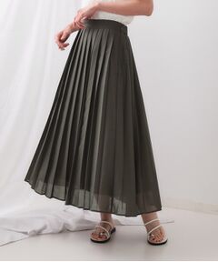 OPAQUE.CLIP / オペーク ドット クリップ スカート | シアープリーツスカート【洗濯機洗い可】