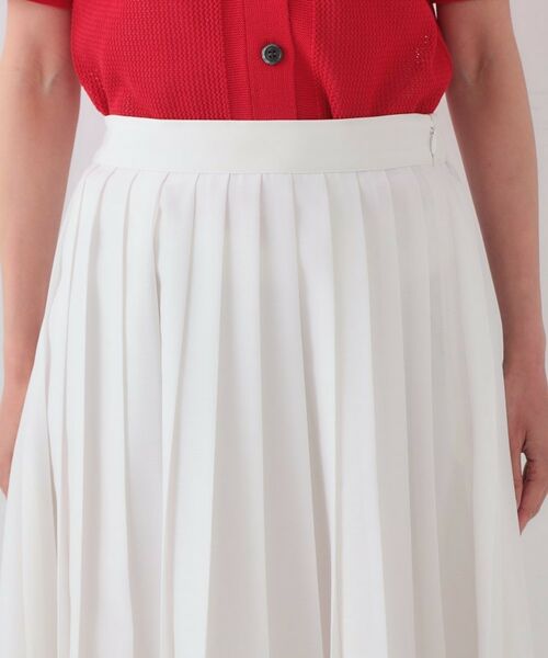 OPAQUE.CLIP / オペーク ドット クリップ スカート | シアープリーツスカート【洗濯機洗い可】 | 詳細12