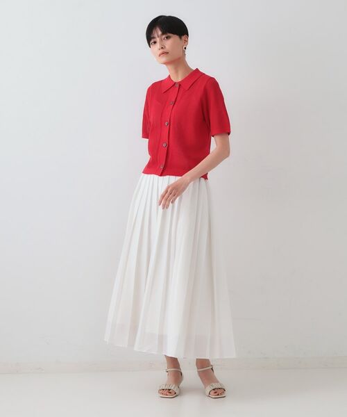 OPAQUE.CLIP / オペーク ドット クリップ スカート | シアープリーツスカート【洗濯機洗い可】 | 詳細7