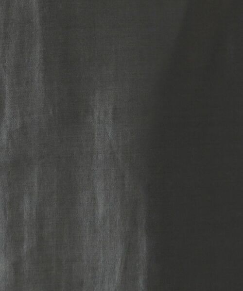 OPAQUE.CLIP / オペーク ドット クリップ シャツ・ブラウス | 裾ドロストシアーショートシャツ【洗濯機洗い可】 | 詳細4