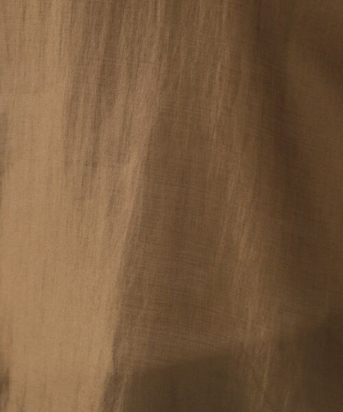 OPAQUE.CLIP / オペーク ドット クリップ シャツ・ブラウス | 裾ドロストシアーショートシャツ【洗濯機洗い可】 | 詳細8