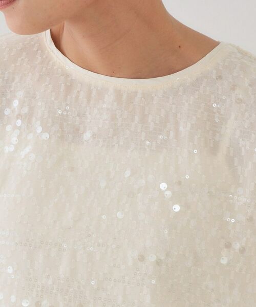 OPAQUE.CLIP / オペーク ドット クリップ シャツ・ブラウス | スパンコールブラウス【洗える】 | 詳細12