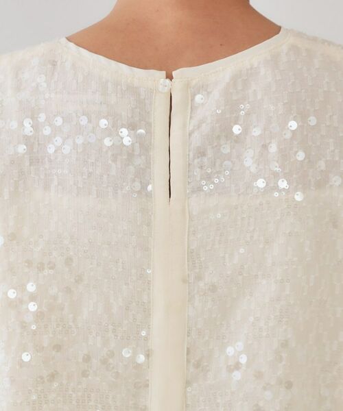OPAQUE.CLIP / オペーク ドット クリップ シャツ・ブラウス | スパンコールブラウス【洗える】 | 詳細13