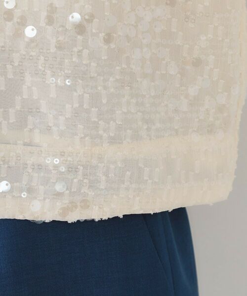 OPAQUE.CLIP / オペーク ドット クリップ シャツ・ブラウス | スパンコールブラウス【洗える】 | 詳細15