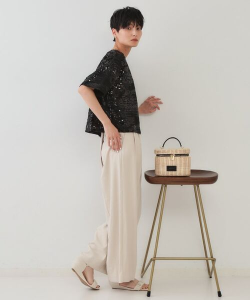 OPAQUE.CLIP / オペーク ドット クリップ シャツ・ブラウス | スパンコールブラウス【洗える】 | 詳細2