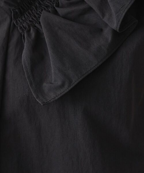 OPAQUE.CLIP / オペーク ドット クリップ シャツ・ブラウス | アシンメトリーフリルブラウス【洗濯機洗い可】 | 詳細4