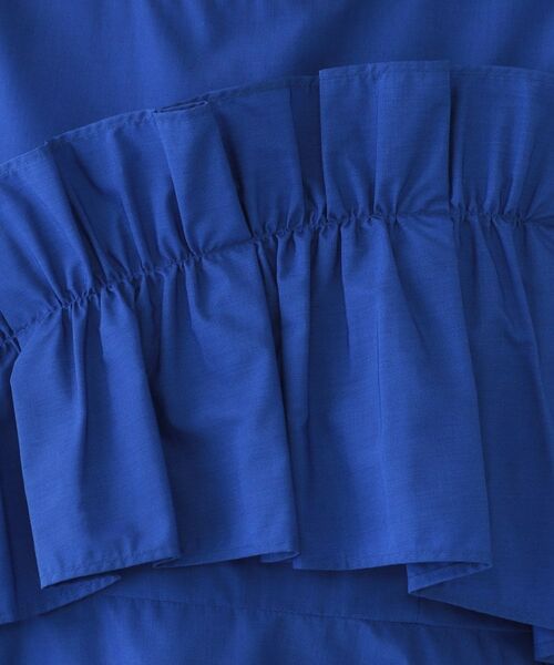 OPAQUE.CLIP / オペーク ドット クリップ シャツ・ブラウス | フリルデザインペプラムブラウス【洗濯機洗い可】 | 詳細12