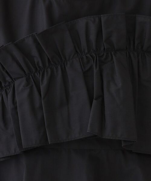 OPAQUE.CLIP / オペーク ドット クリップ シャツ・ブラウス | フリルデザインペプラムブラウス【洗濯機洗い可】 | 詳細4