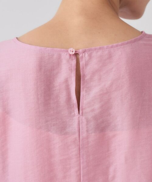 OPAQUE.CLIP / オペーク ドット クリップ シャツ・ブラウス | フリルスリーブブラウス【洗濯機洗い可】 | 詳細17