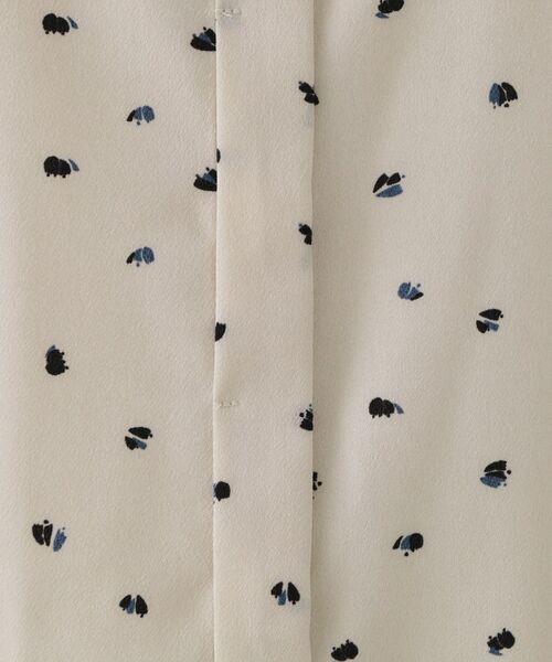 OPAQUE.CLIP / オペーク ドット クリップ シャツ・ブラウス | 幾何柄アソート タックドルマンスリーブブラウス【洗濯機洗い可】 | 詳細16