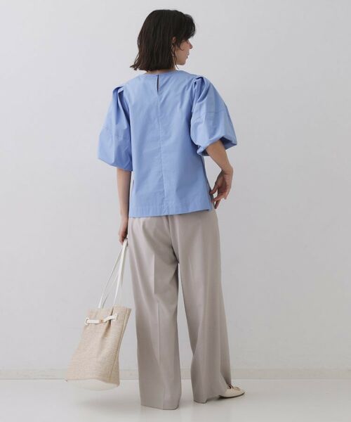 OPAQUE.CLIP / オペーク ドット クリップ シャツ・ブラウス | バルーンスリーブブラウス【洗濯機洗い可】 | 詳細11