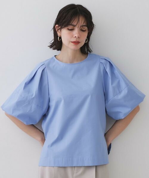 OPAQUE.CLIP / オペーク ドット クリップ シャツ・ブラウス | バルーンスリーブブラウス【洗濯機洗い可】 | 詳細13