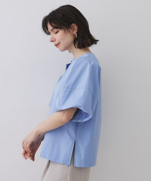 OPAQUE.CLIP / オペーク ドット クリップ シャツ・ブラウス | バルーンスリーブブラウス【洗濯機洗い可】 | 詳細14