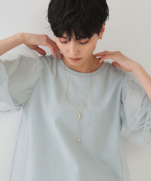 OPAQUE.CLIP / オペーク ドット クリップ ネックレス・ペンダント・チョーカー | メタルバースライドネックレス | 詳細5