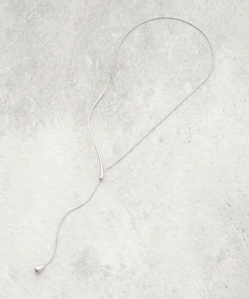 OPAQUE. CLIP/オペーク ドット クリップ メタルバースライドネックレス シルバー(006) 00 OPAQUE. CLIP/オペーク ドット クリップ メタルバースライドネックレス シルバー(006) 00