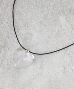 OPAQUE.CLIP / オペーク ドット クリップ ネックレス・ペンダント・チョーカー | ハートモチーフコードチョーカーネックレス