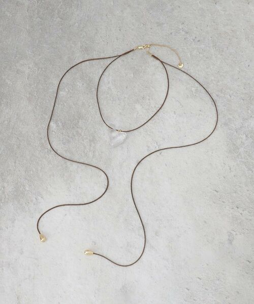 OPAQUE.CLIP / オペーク ドット クリップ ネックレス・ペンダント・チョーカー | ハートモチーフコードチョーカーネックレス | 詳細2