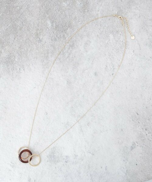 OPAQUE.CLIP / オペーク ドット クリップ ネックレス・ペンダント・チョーカー | 3種パーツリングネックレス | 詳細2