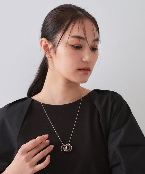 OPAQUE.CLIP / オペーク ドット クリップ ネックレス・ペンダント・チョーカー | 3種パーツリングネックレス | 詳細4