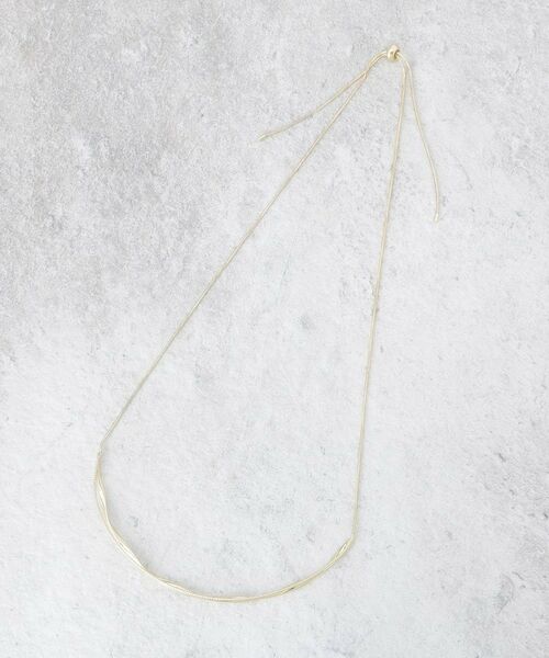 OPAQUE.CLIP / オペーク ドット クリップ ネックレス・ペンダント・チョーカー | 2タイプバー スライドネックレス | 詳細1