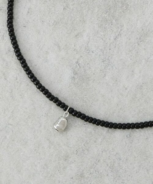 OPAQUE. CLIP/オペーク ドット クリップ ビーズチョーカー ブラック(019) 00 OPAQUE. CLIP/オペーク ドット クリップ ビーズチョーカー ブラック(019) 00