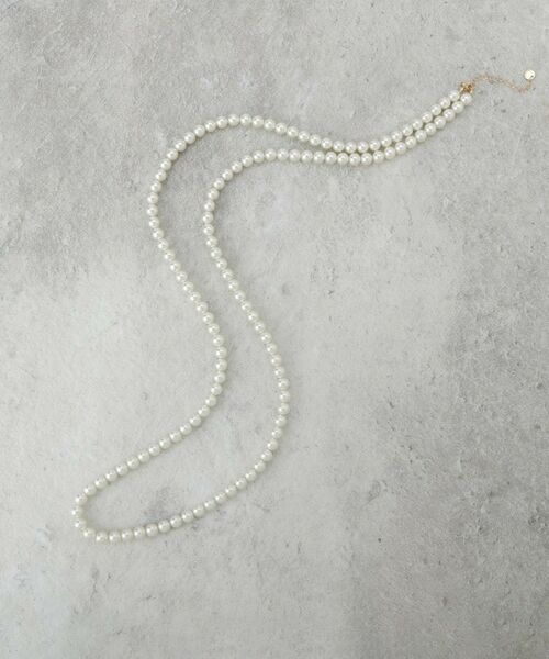 OPAQUE.CLIP / オペーク ドット クリップ ネックレス・ペンダント・チョーカー | ガラスパールロングネックレス | 詳細1