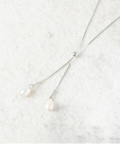 OPAQUE.CLIP / オペーク ドット クリップ ネックレス・ペンダント・チョーカー | 淡水パールスライドネックレス