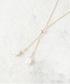 OPAQUE.CLIP / オペーク ドット クリップ ネックレス・ペンダント・チョーカー | 淡水パールスライドネックレス