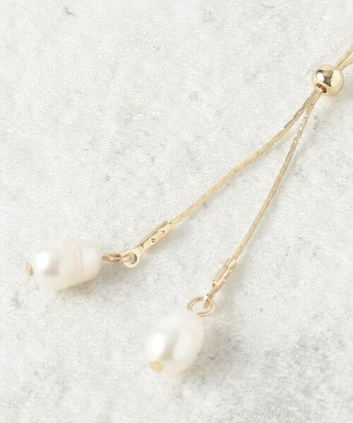 OPAQUE.CLIP / オペーク ドット クリップ ネックレス・ペンダント・チョーカー | 淡水パールスライドネックレス | 詳細3